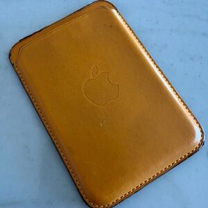Apple Leather Tablet Cover - Brown